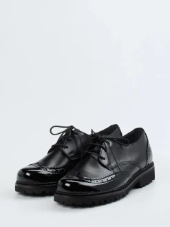 Damen Christian Dietz – Derby Brogues aus Lackleder