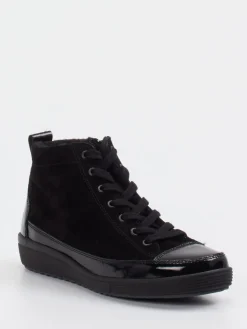 Damen Christian Dietz – High-Top-Sneaker aus Veloursleder