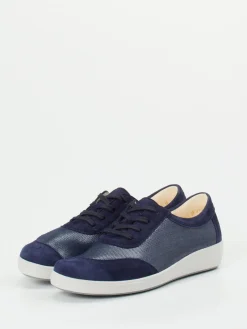 Damen Christian Dietz – Komfort-Sneaker aus Stretch und Veloursleder