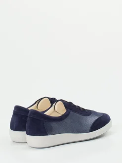 Damen Christian Dietz – Komfort-Sneaker aus Stretch und Veloursleder