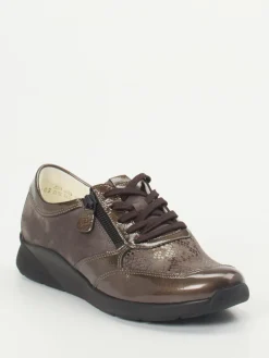 Damen Christian Dietz – Komfort-Sneaker aus Glatt- und Veloursleder