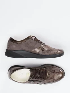 Damen Christian Dietz – Komfort-Sneaker aus Glatt- und Veloursleder