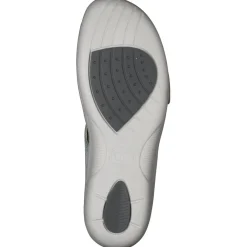 Damen Christian Dietz – Komfortsandale aus geprägtem Leder color