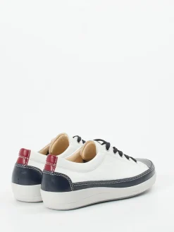 Damen Christian Dietz – Komfort-Sneaker aus Kalbleder Weiß