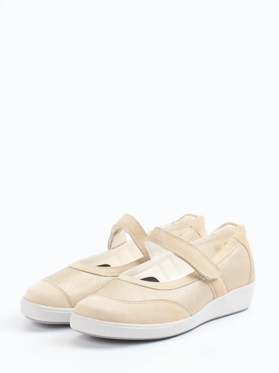 – Mary Jane Sneaker aus Stretch und Veloursleder*Christian Dietz New