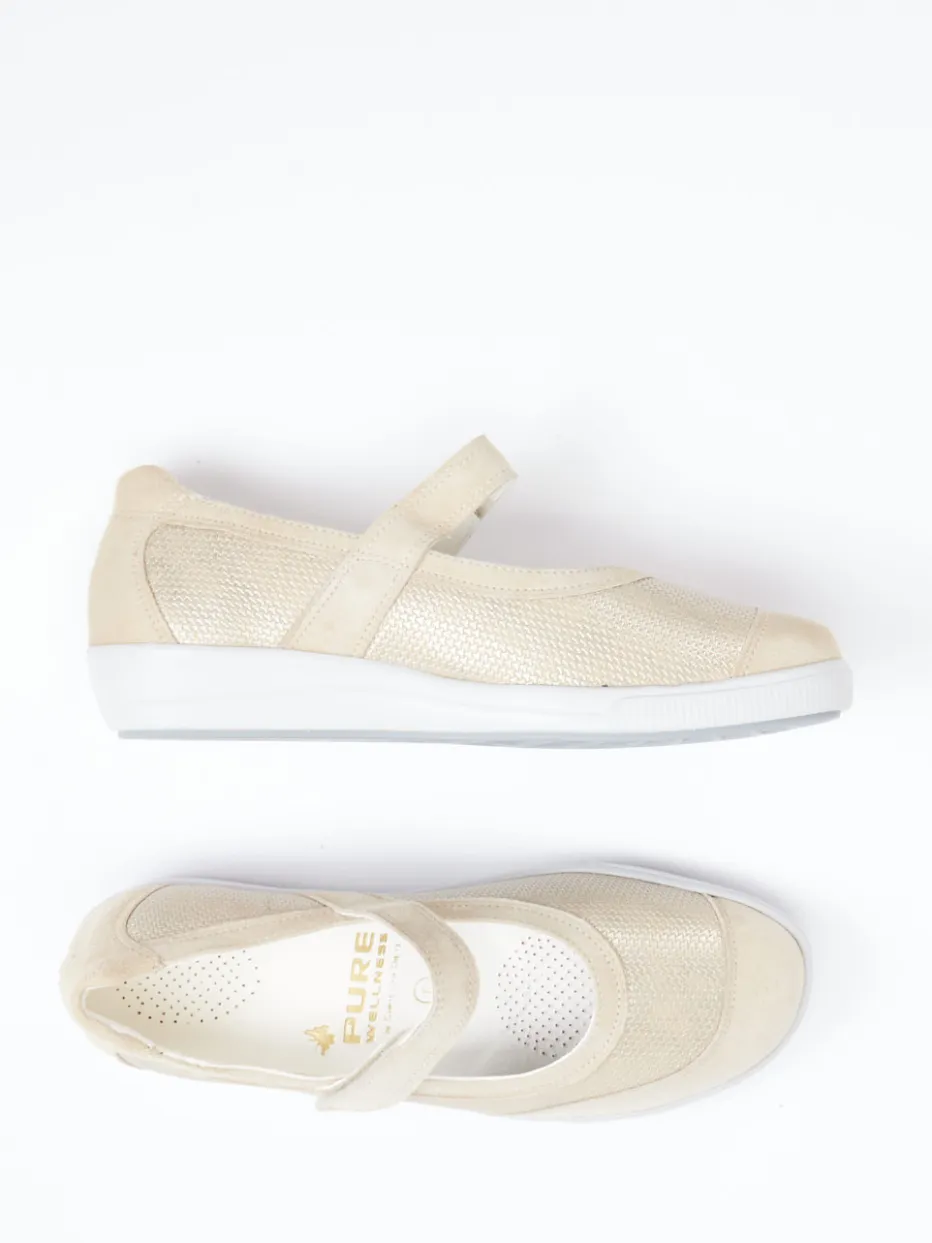 – Mary Jane Sneaker aus Stretch und Veloursleder*Christian Dietz New