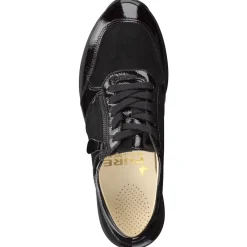 Damen Christian Dietz – Schnürschuh aus Veloursleder