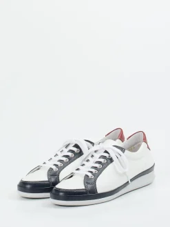 Damen Christian Dietz – Sneaker aus Kalbleder in Weiß-