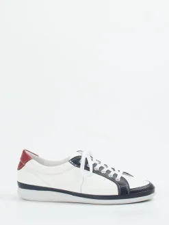 Damen Christian Dietz – Sneaker aus Kalbleder in Weiß-