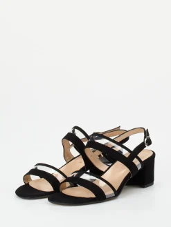 – Sandale aus Veloursleder in*Cinzia Valle Outlet