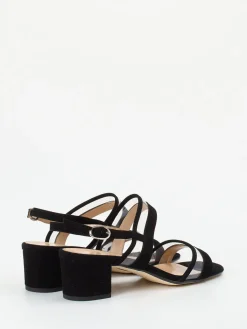 – Sandale aus Veloursleder in*Cinzia Valle Outlet