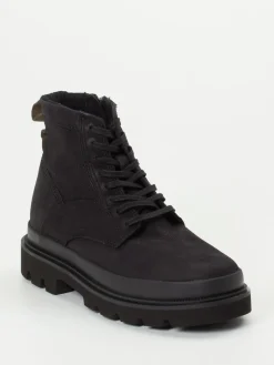 Herren Clarks – Combat Boots aus Nubukleder