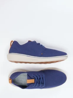 Herren Clarks – Freizeitsneaker aus Textil in Marine