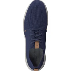 Herren Clarks – Freizeitsneaker aus Textil in Marine