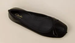Damen Clarks – Komfort-Ballerinas aus Kalbleder