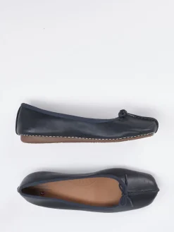 – Komfort-Ballerinas aus Kalbleder dunkel*Clarks Hot