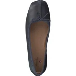 – Komfort-Ballerinas aus Kalbleder dunkel*Clarks Hot