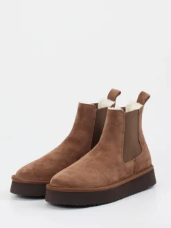 Damen Copenhagen – Chelsea Boots aus Veloursleder