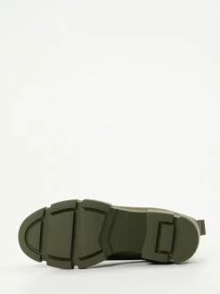 Damen Copenhagen – Chelsea Boots aus Nubukleder oliv