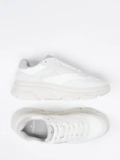 Damen Copenhagen – Chunky Sneaker aus Veloursleder Offwhite