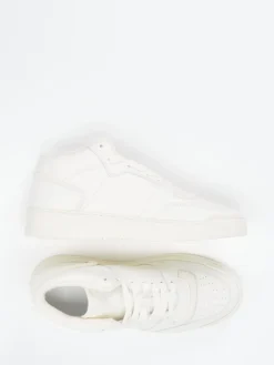 Herren Copenhagen – Mid-Top Sneaker aus Kalbleder creme