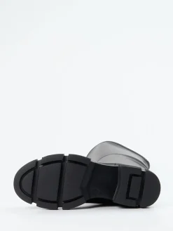 – Overknee-Stiefel aus Stretchleder*Copenhagen Hot