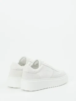 Damen Copenhagen – Plateau-Sneaker aus Kalbleder Off-White