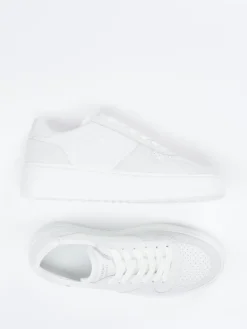 Damen Copenhagen – Plateau-Sneaker aus Kalbleder Off-White
