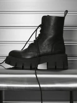 Damen Copenhagen – Schnürboots aus Kalbleder