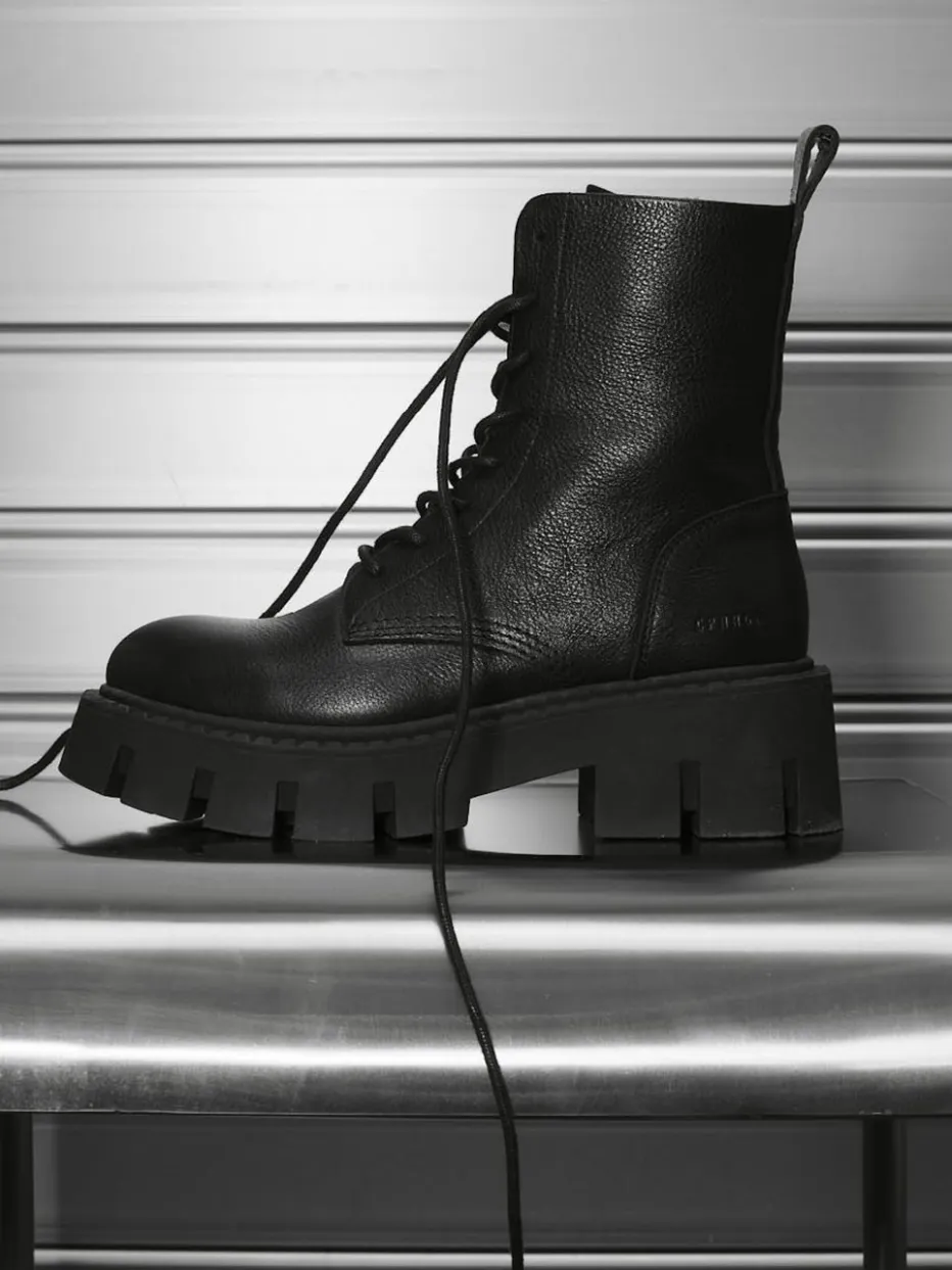 Damen Copenhagen – Schnürboots aus Kalbleder