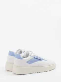 Damen Copenhagen – Sneaker aus Kalbleder mit Pastellakzent