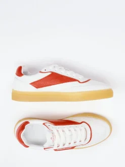 Damen Copenhagen – Sneaker aus Kalbleder in -Rot