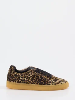 – Sneaker aus Kalbshaarleder Leoprint*Copenhagen Clearance