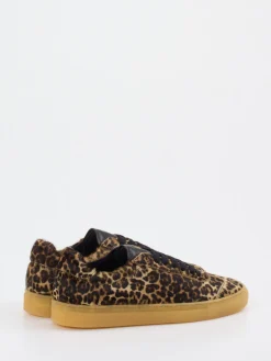 – Sneaker aus Kalbshaarleder Leoprint*Copenhagen Clearance