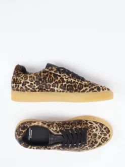 – Sneaker aus Kalbshaarleder Leoprint*Copenhagen Clearance