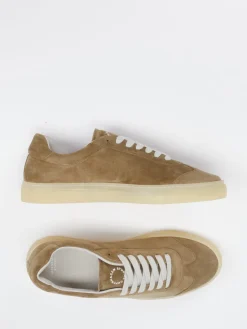 Herren Copenhagen – Sneaker aus Veloursleder sand