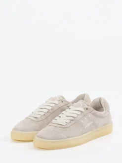 Damen Copenhagen – Sneaker aus Veloursleder sandbeige