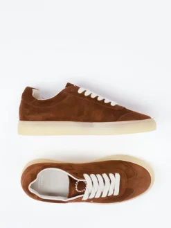 Damen Copenhagen – Sneaker aus Veloursleder rostbraun