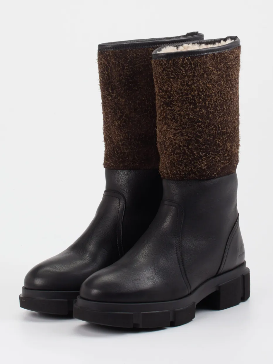 Damen Copenhagen – Winterstiefel aus Glattleder