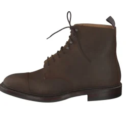 Herren Crockett u0026 Jones Crockett & Jones – Captoe-Stiefelette aus Veloursleder