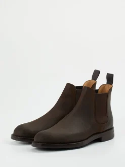 Crockett & Jones – Chelsea Boots aus Veloursleder dunkel*Crockett u0026 Jones Hot