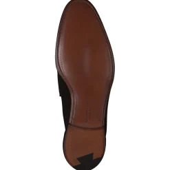 Herren Crockett u0026 Jones Crockett & Jones – Penny Loafer aus Veloursleder Dunkel