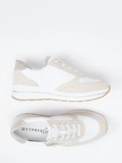 – Komfort-Sneaker aus Leder in*Cypres Soft