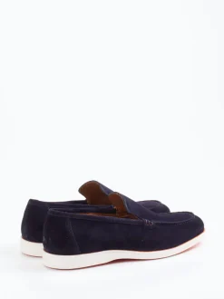 Herren Daniel Kenneth – Loafer aus Veloursleder Dunkel