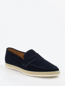 Herren Daniel Kenneth – Loafer aus Veloursleder mit Jute
