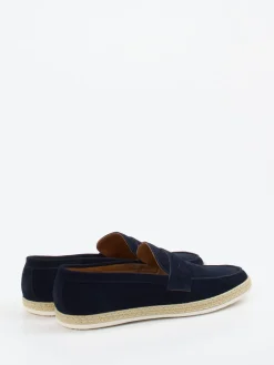 Herren Daniel Kenneth – Loafer aus Veloursleder mit Jute