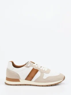 – Retro-Sneaker aus Leder-Mix Off-White*Daniel Kenneth Outlet