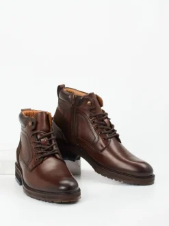 – Schnürboots aus Kalbleder Dunkel*Daniel Kenneth New