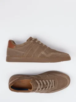 Herren Daniel Kenneth – Sneaker aus Veloursleder in Taupe