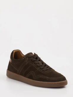 – Sneaker aus Veloursleder Dunkel*Daniel Kenneth Sale